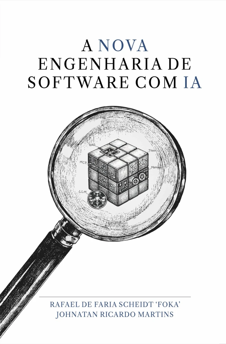 Capa do livro A Nova Engenharia de Software com IA
