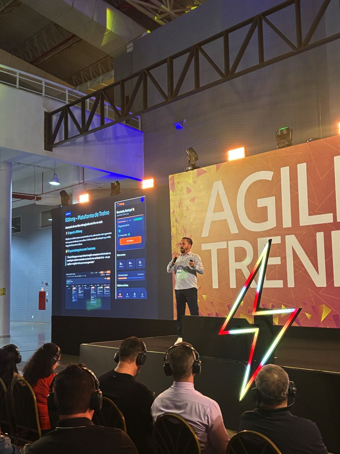 Palestra no Agile Trends GOV em Brasília